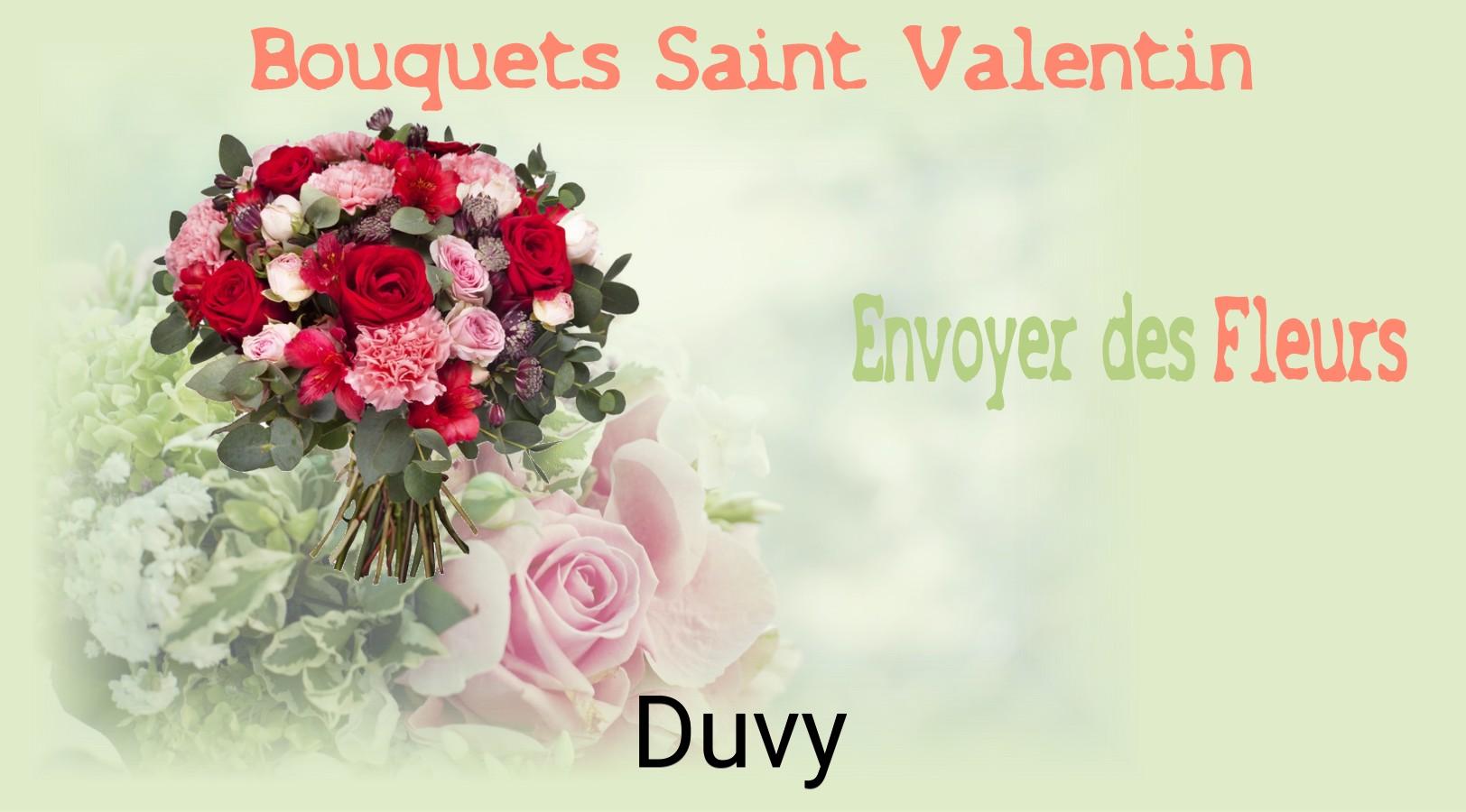 Roses de Saint-Valentin livrées à Duvy